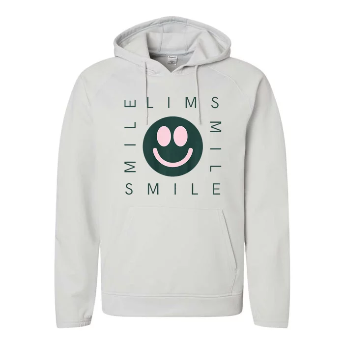 Happy Smile Performance Fleece Hoodie