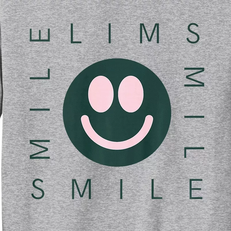 Happy Smile Tall Sweatshirt