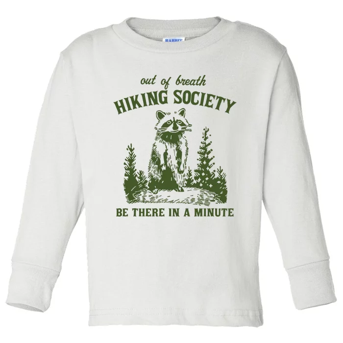 Hiking Society Toddler Long Sleeve Shirt