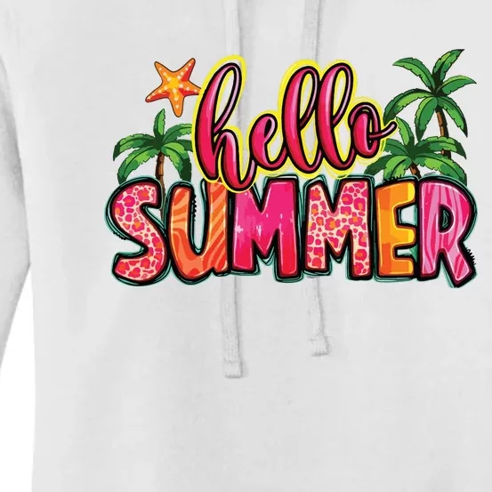 Hello Summer Women's Pullover Hoodie