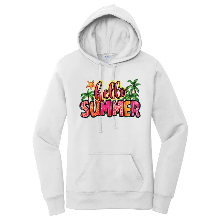 Hello Summer Women's Pullover Hoodie