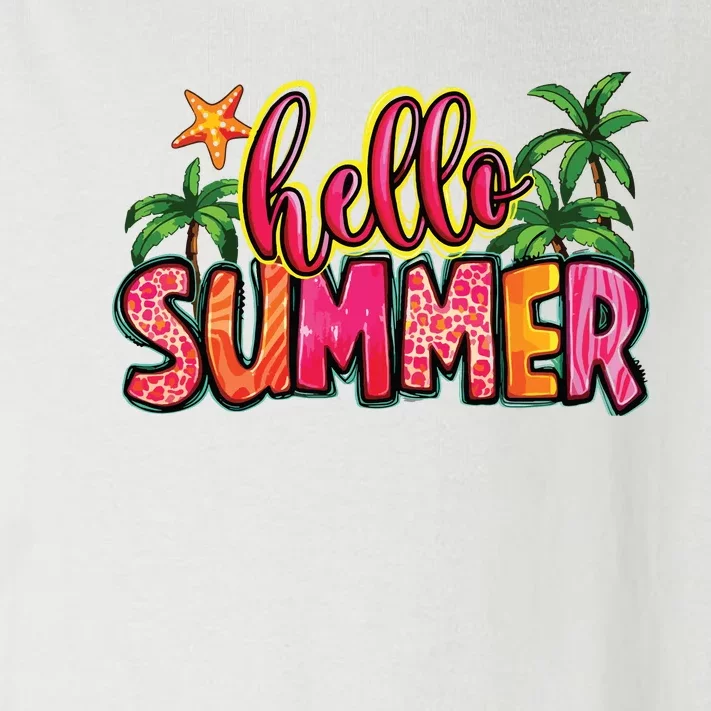 Hello Summer Toddler Long Sleeve Shirt