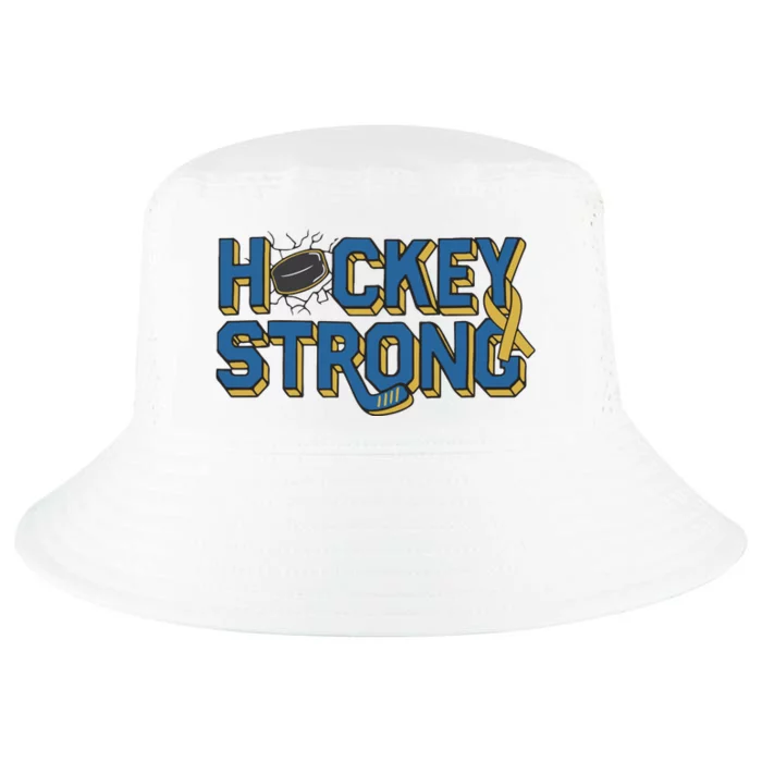 Hockey Strong Cool Comfort Performance Bucket Hat