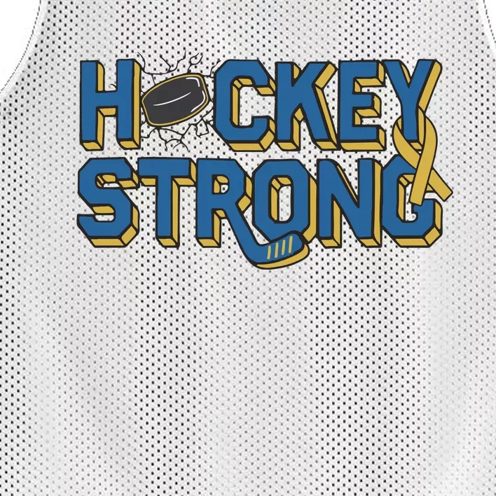 Hockey Strong Mesh Reversible Basketball Jersey Tank