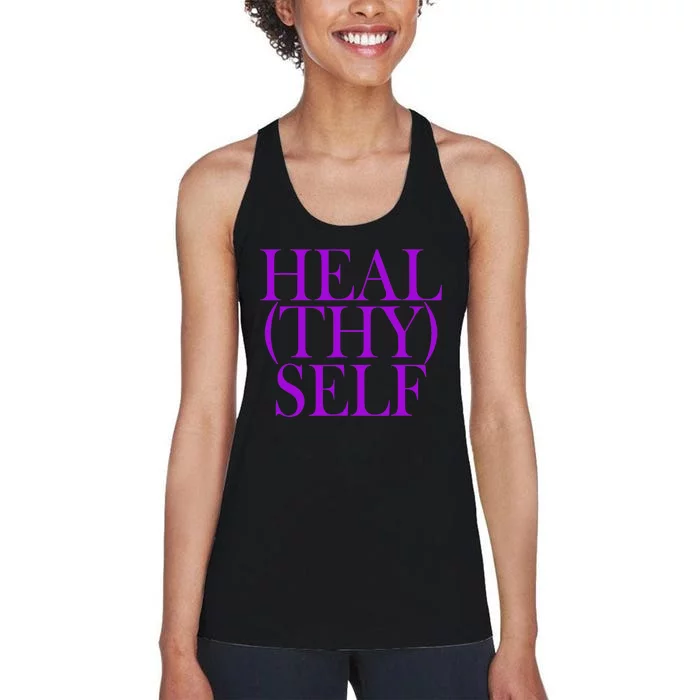 Heal(thy) Self Women's Racerback Tank