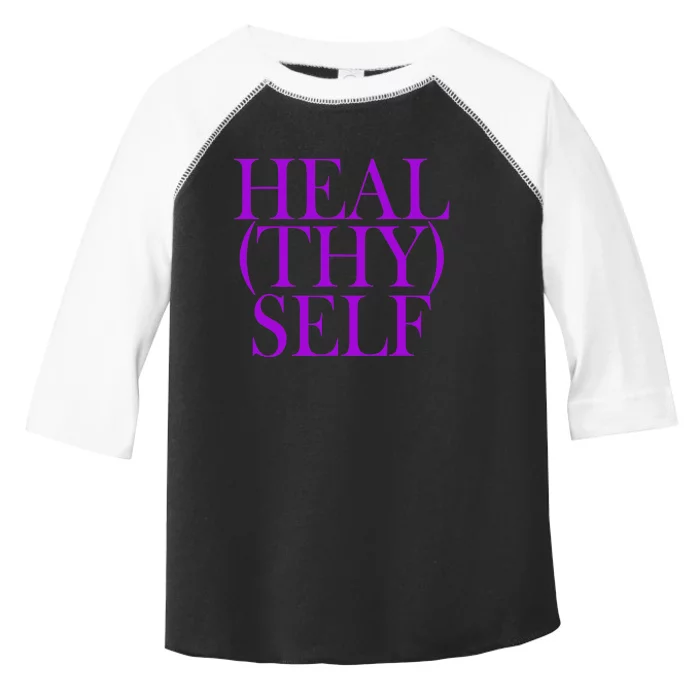 Heal(thy) Self Toddler Fine Jersey T-Shirt