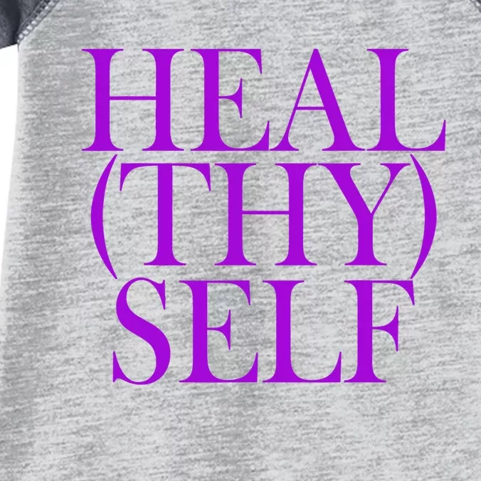 Heal(thy) Self Infant Baby Jersey Bodysuit