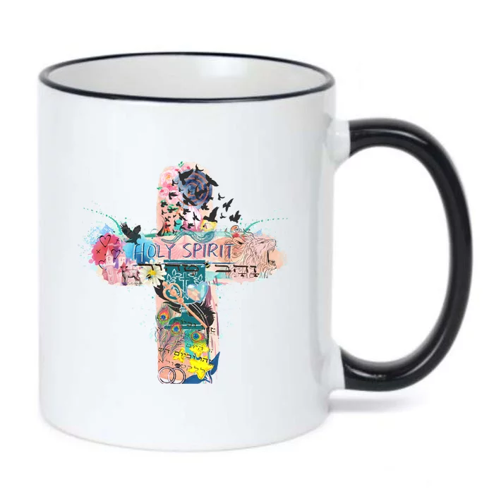 Holy Spirit Black Color Changing Mug