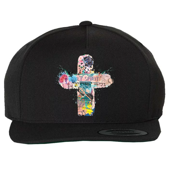 Holy Spirit Wool Snapback Cap