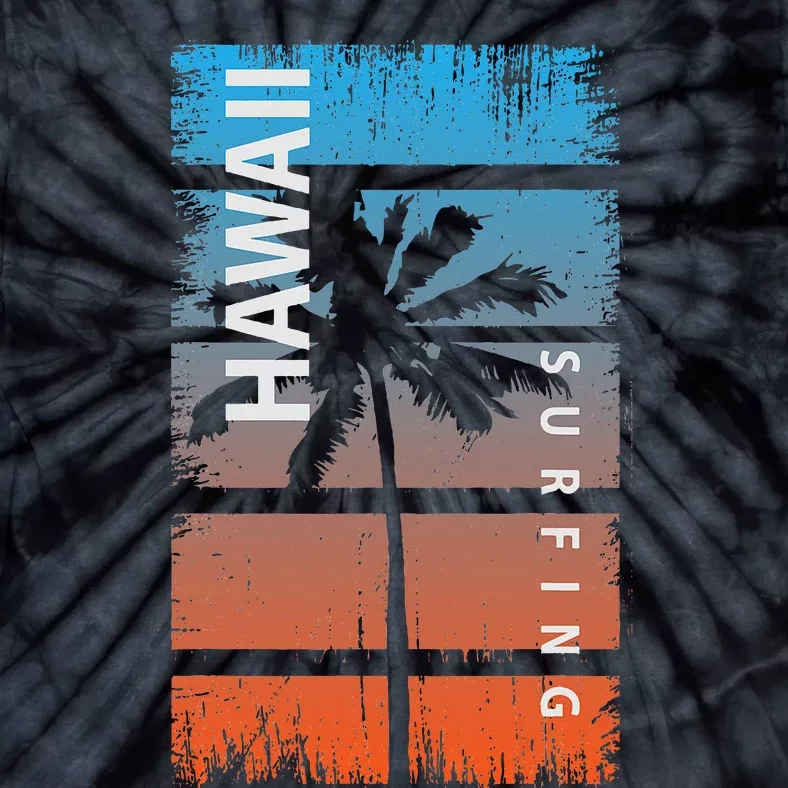 Hawaii Surfing Tie-Dye T-Shirt