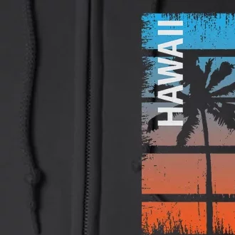 Hawaii Surfing Full Zip Hoodie