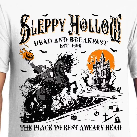 Halloween Sleepy Hollow Dead And Breakfast Pajama Set