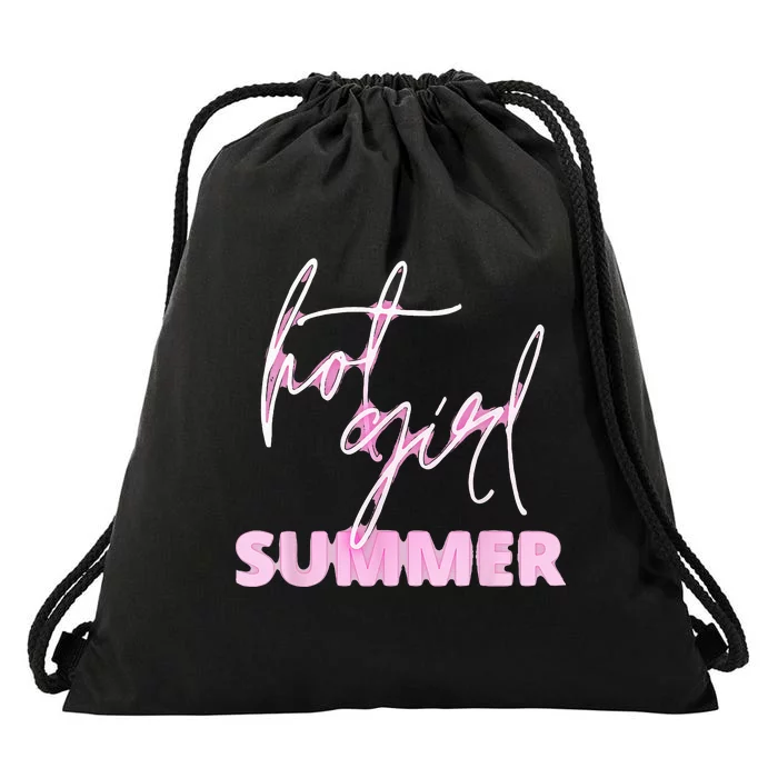 Hot Summer Drawstring Bag