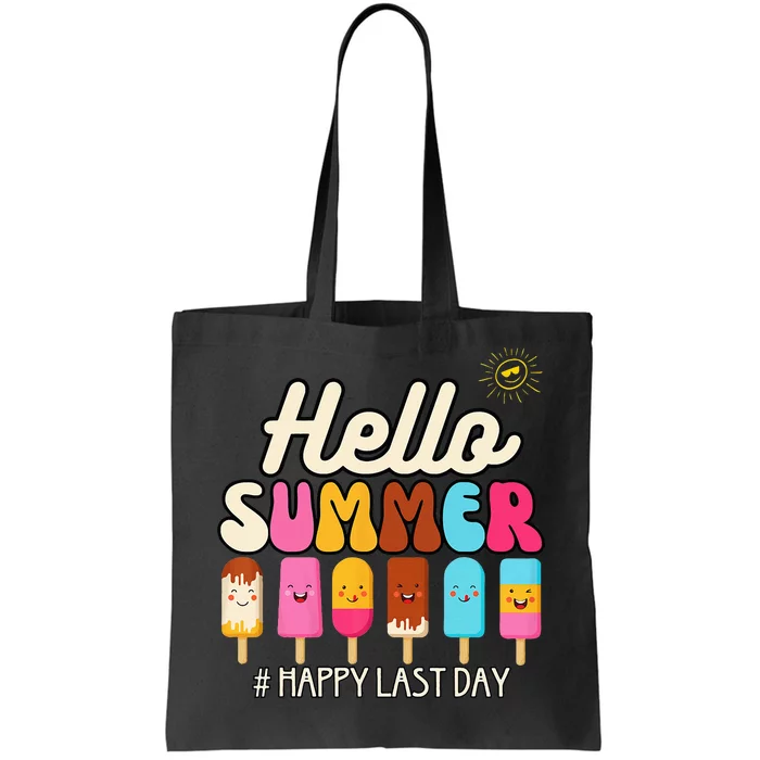 Hello Summer Happy Last Day School Teacher Student Tote Bag