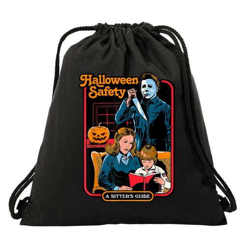 Halloween Safety Drawstring Bag