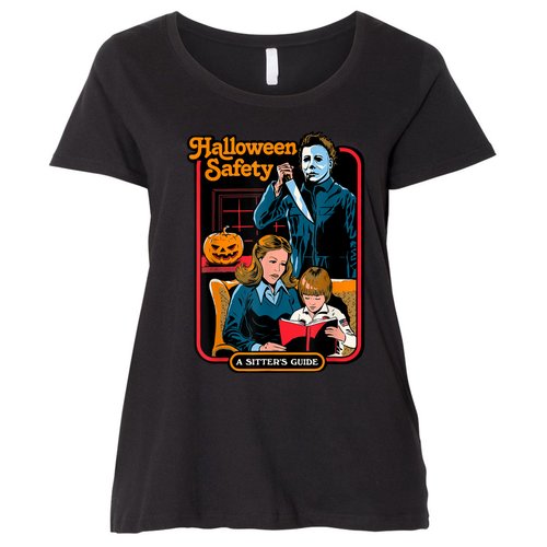 Halloween Safety Women's Plus Size T-Shirt