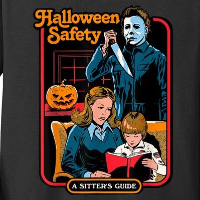Halloween Safety Kids Long Sleeve Shirt