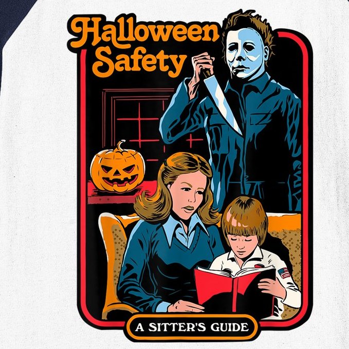 Halloween Safety Baseball Sleeve Shirt