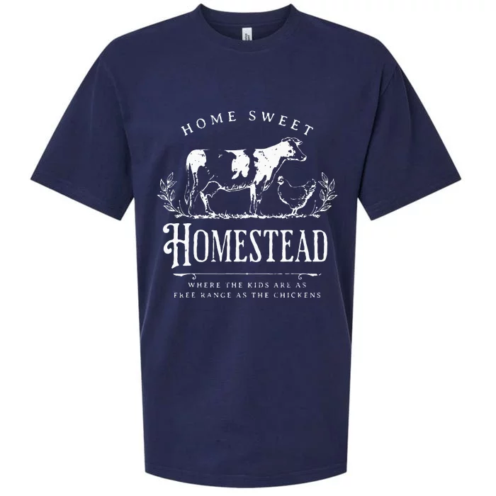 Home Sweet Homestead Farmhouse Sueded Cloud Jersey T-Shirt