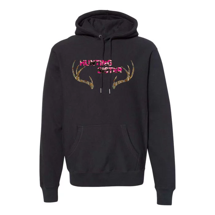 Hunting Sister Premium Hoodie