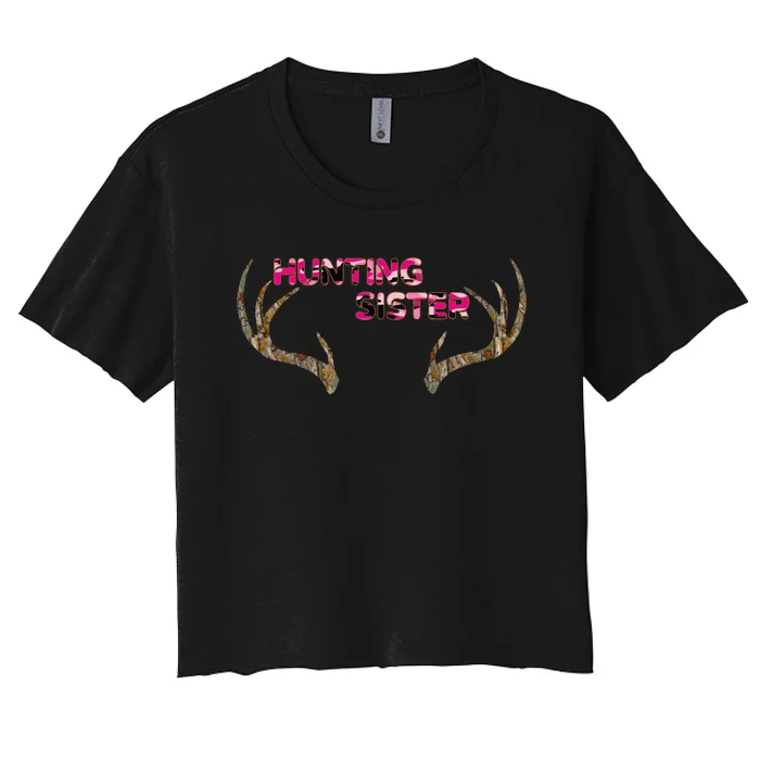 Hunting Sister Women's Crop Top Tee