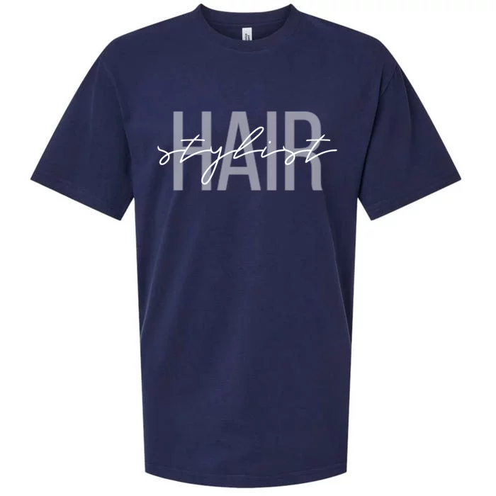 Hair Stylist Hair Dresser Gift Sueded Cloud Jersey T-Shirt