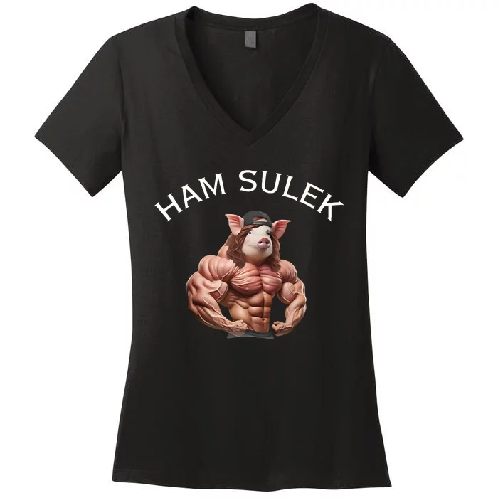 Ham Sulek Women's V-Neck T-Shirt