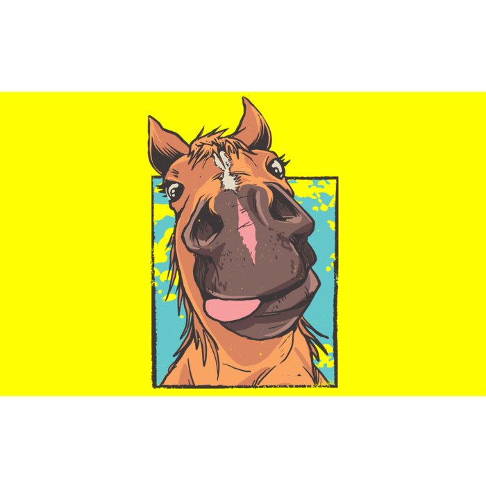 Horse Selfie Bumper Sticker