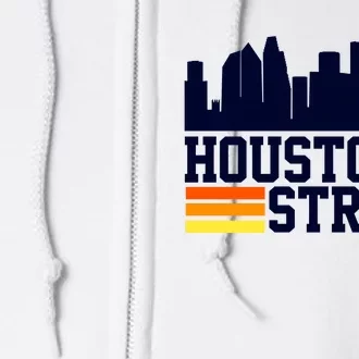 Houston Strong Full Zip Hoodie