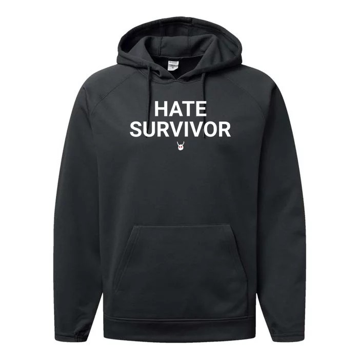 Hate Survivor Performance Fleece Hoodie