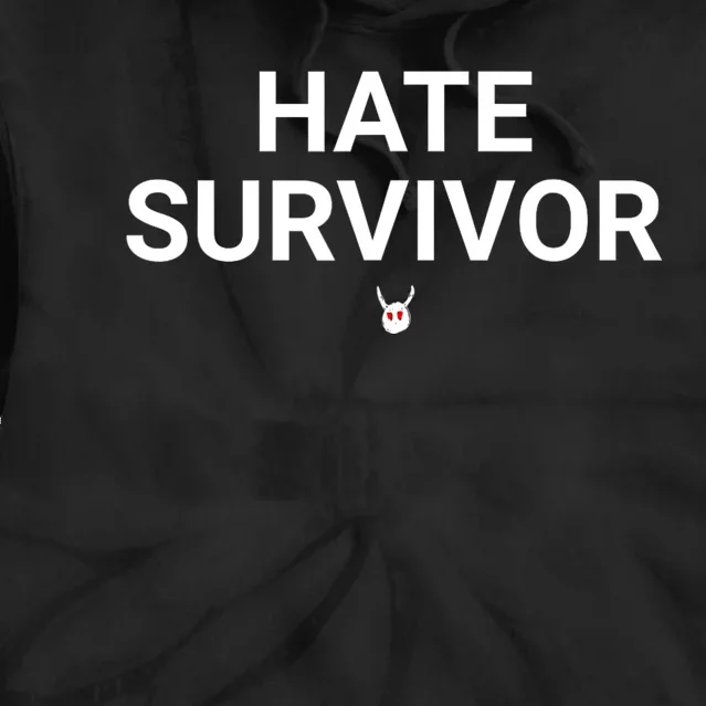 Hate Survivor Tie Dye Hoodie