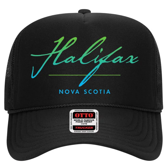 Halifax Scotia High Crown Mesh Trucker Hat