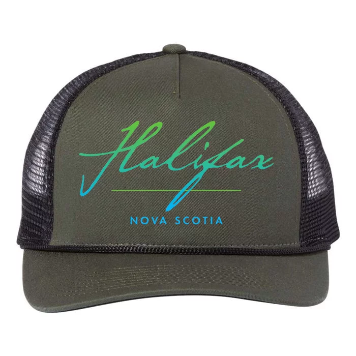 Halifax Scotia Retro Rope Trucker Hat Cap