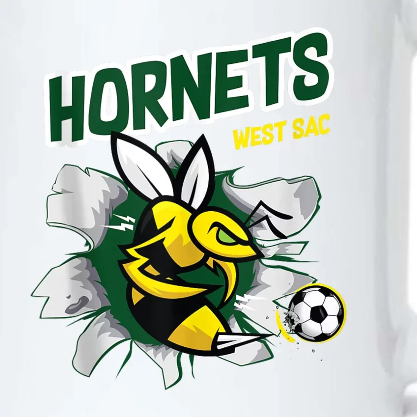 Hornets Soccer Black Color Changing Mug