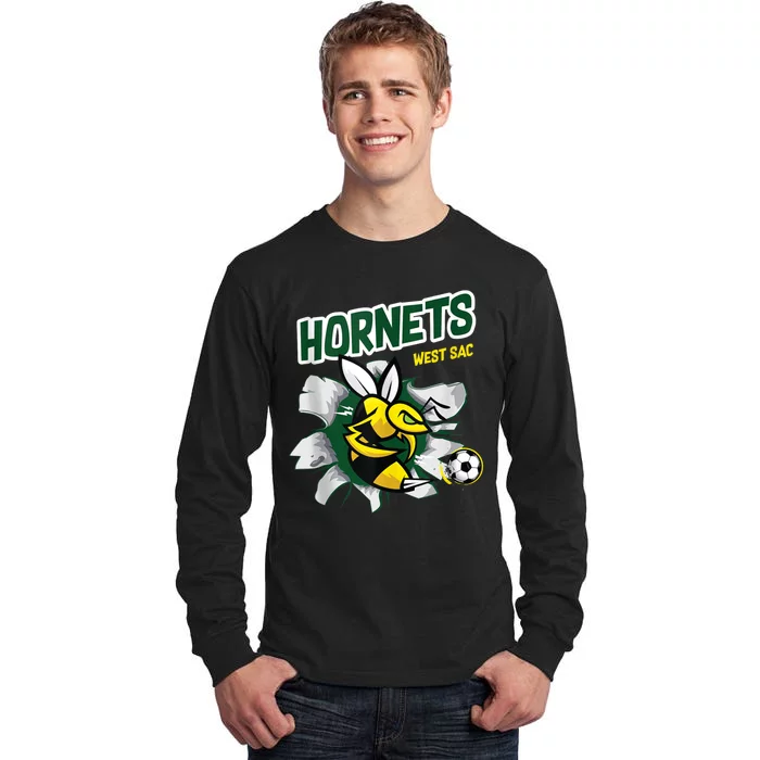 Hornets Soccer Tall Long Sleeve T-Shirt