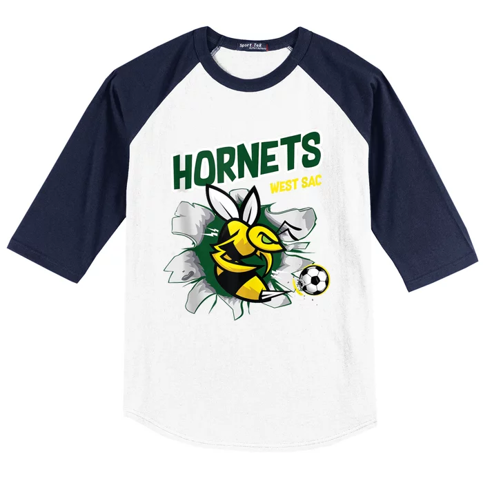 Hornets Soccer Baseball Sleeve Shirt