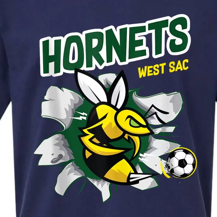 Hornets Soccer Sueded Cloud Jersey T-Shirt