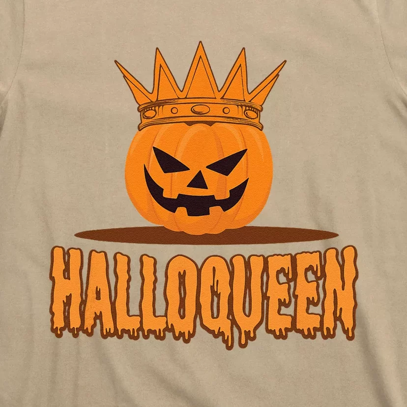 Halloqueen Spooky Happy Halloween Pumpkin T-Shirt