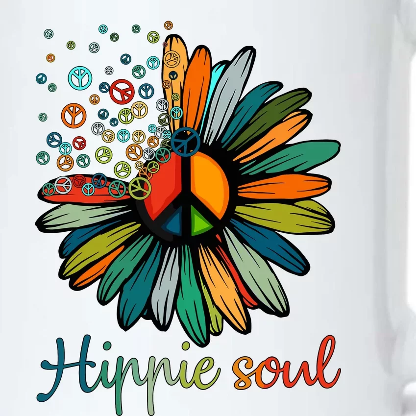 Hippie Soul Black Color Changing Mug