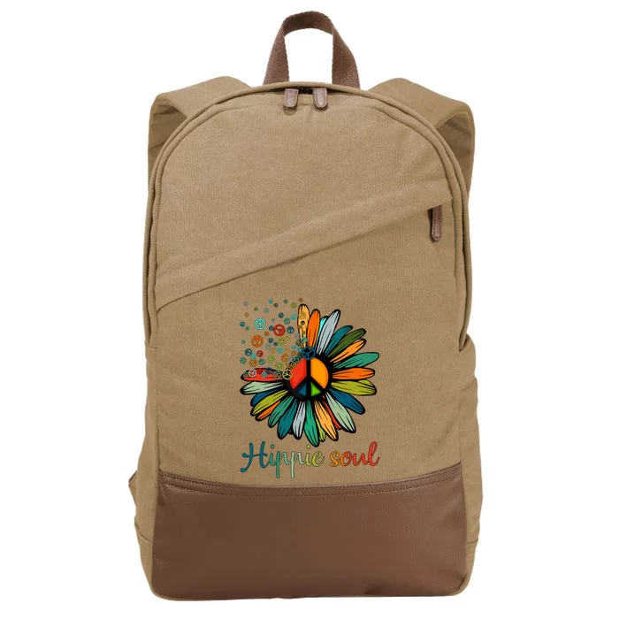 Hippie Soul Cotton Canvas Backpack