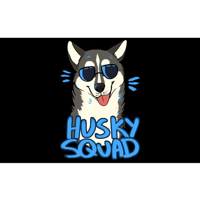 Husky Squad Bumper Sticker