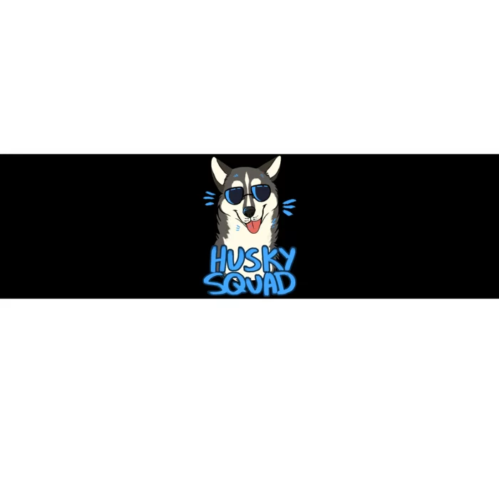 Husky Squad Bumper Sticker