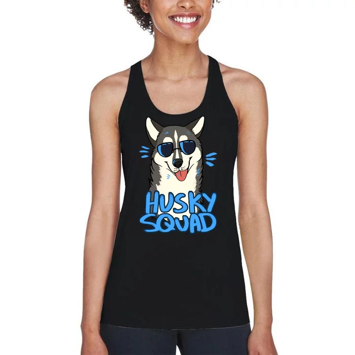 Husky Squad Women's Racerback Tank