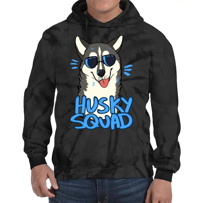 Husky Squad Tie Dye Hoodie