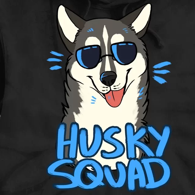 Husky Squad Tie Dye Hoodie