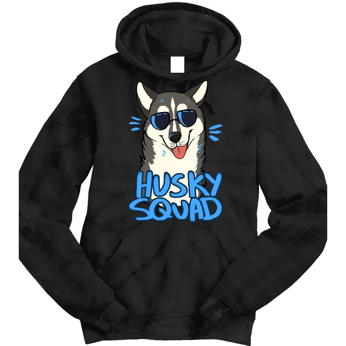 Husky Squad Tie Dye Hoodie