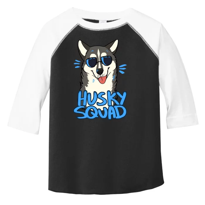 Husky Squad Toddler Fine Jersey T-Shirt