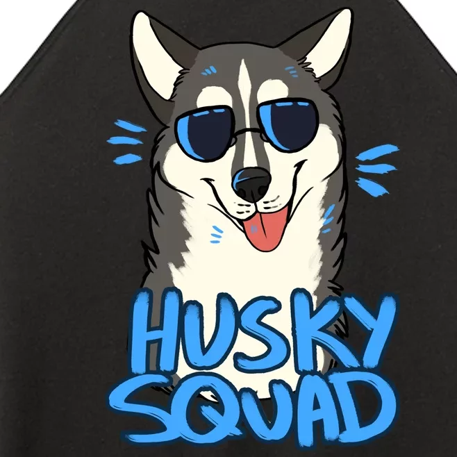 Husky Squad Women’s Perfect Tri Rocker Tank