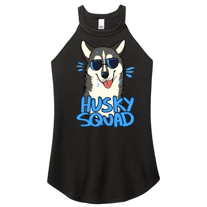 Husky Squad Women’s Perfect Tri Rocker Tank