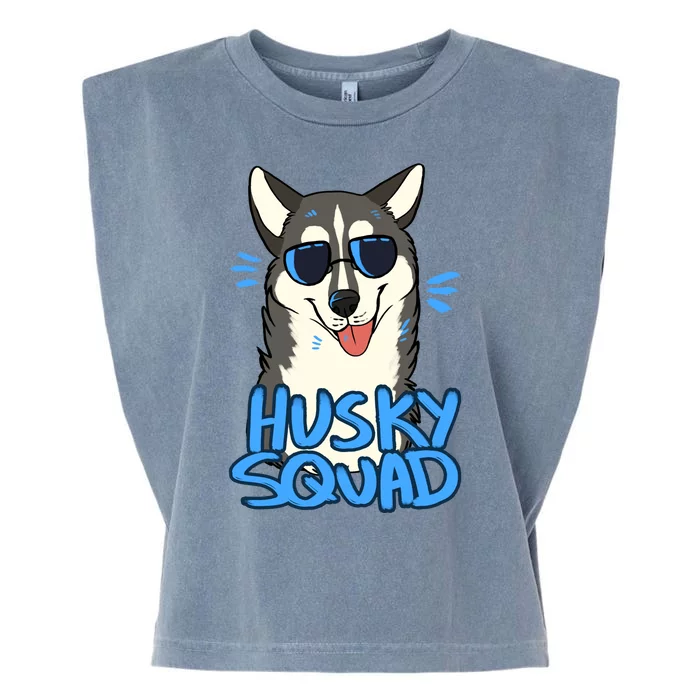 Husky Squad Garment-Dyed Women's Muscle Tee